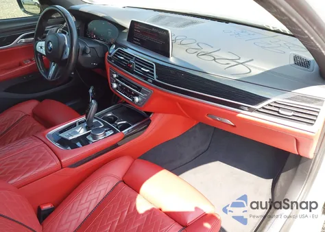 2020 BMW 740I из США, поврежденный, VIN WBA7T2C0XLGL17418